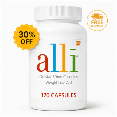 alli Diet Weight Loss Supplement Pills (170 Count)