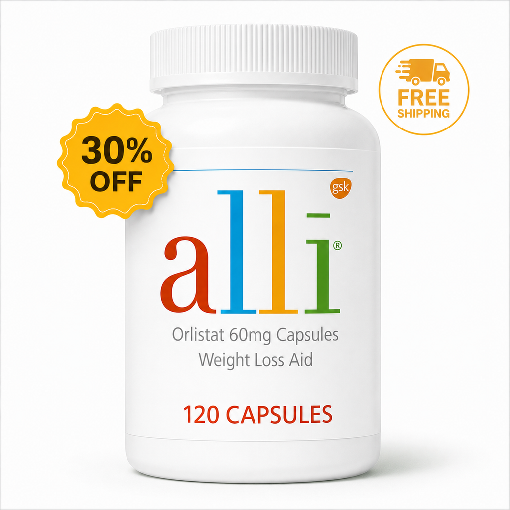 alli Diet Weight Loss Supplement Pills (120 Count)